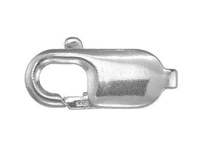 Karabinerhaken Flach Ohne Ring 16,10 Mm, Platin 950