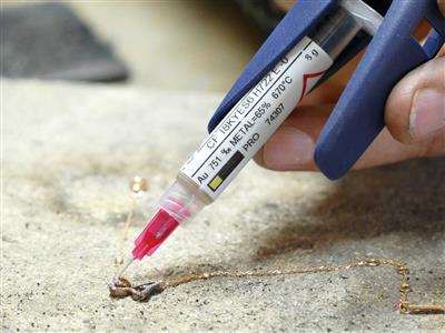 Lotpaste Gelbgold 375-1 65%, 8 Gr. Spritze - Standard Bild - 3