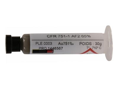 Lotpaste Rotgold 751-1 65%, Spritze Zu 30 G - Standard Bild - 1