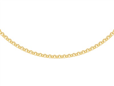 Gliederkette Hohl 4 Mm, 50 Cm, Gelbgold 14 Kt - Standard Bild - 1