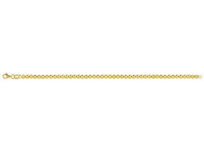 Armband Kugeln 4 Mm, 19 Cm, 18k Gelbgold - Standard Bild - 1