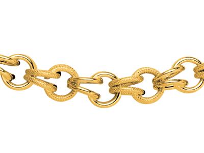 Halskette Gros Sirop Glatt 12 Mm, 50 Cm, 18k Gelbgold - Standard Bild - 2