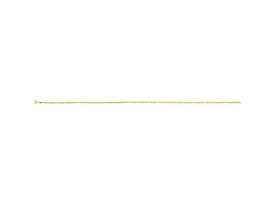 Kordelkette 2,30 Mm, 45 Cm, 18 Kt Gelbgold - Standard Bild - 1