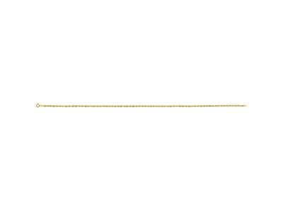 Kordelkette 2,70 Mm, 45 Cm, 18 Kt Gelbgold - Standard Bild - 1