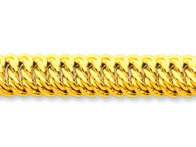 American Mesh Armband 8 Mm, 18 Cm, 18k Gelbgold - Standard Bild - 2