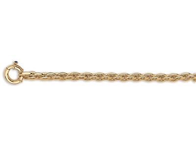 Armband Ohrmuscheln Epi 8,60 Mm, 19 Cm, 18k Gelbgold