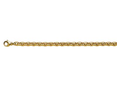 Armband Schalen 6,5 Mm, 19 Cm, 18k Gelbgold - Standard Bild - 1