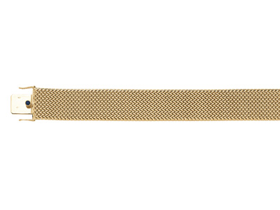 Polnisches Armband 20 Mm, 19 Cm, 18k Gelbgold. Ref. 1528 - Standard Bild - 1