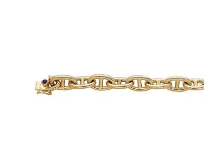 For\at-marine-glieder Armband, 10,3mm, 20 Cm, 18k Gelbgold. Ref. 2511-20 - Standard Bild - 2