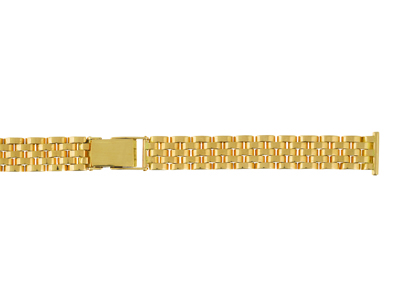 Uhrenarmband Grain De Riz Engmaschig 10 Mm, 18k Gelbgold. Ref. 9056