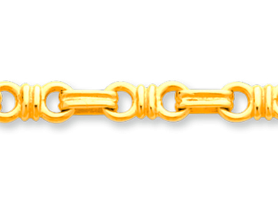 Armband Knoten 4,4 Mm, 20 Cm, 18k Gelbgold - Standard Bild - 2