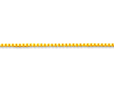 Venezianische Kette 0,90 Mm, 45 Cm, Gelbgold 18k - Standard Bild - 2