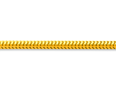 Schlangenkette 1,90 Mm, 45 Cm, Aus 18k Gelbgold - Standard Bild - 2