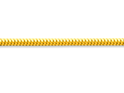 Kette Aus Serpentin-maschen 1,40 Mm, 45 Cm, Gelbgold 18k - Standard Bild - 2