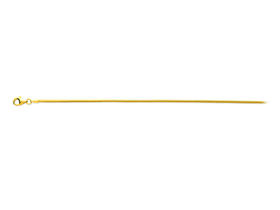 Kette Aus Serpentin-maschen 1,60 Mm, 42 Cm, Gelbgold 18k