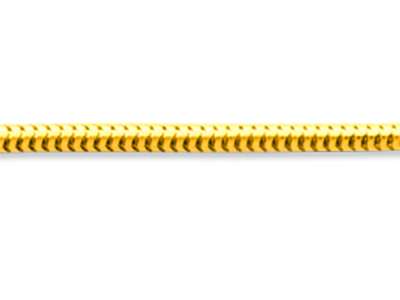 Kette Aus Schlangenkette 1,60 Mm, 42 Cm, Gelbgold 18k - Standard Bild - 2