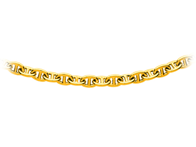 Kette Großes Modell Der Marine For\at 10 Mm, 50 Cm, Gelbgold 18k - Standard Bild - 1