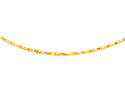 Herrenhalskette Weizenkornkette 3,60 Mm, 55 Cm, Gelbgold 18k - Standard Bild - 1