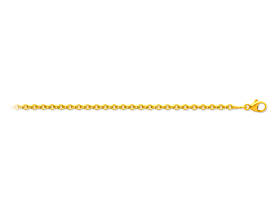 Forçat-kette Rund 1,10 Mm, 40 Cm, Gelbgold 18k - Standard Bild - 1