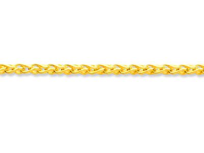 Palmgliederkette Massiv 1,80mm, 45 Cm, Gelbgold 18k - Standard Bild - 2