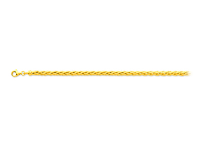 Palmier-maschenkette 4 Mm, 45 Cm, Gelbgold 18k - Standard Bild - 1