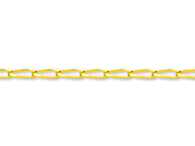 Pferd Gliederkette 1,60 Mm, 45 Cm, 18k Gelbgold - Standard Bild - 2