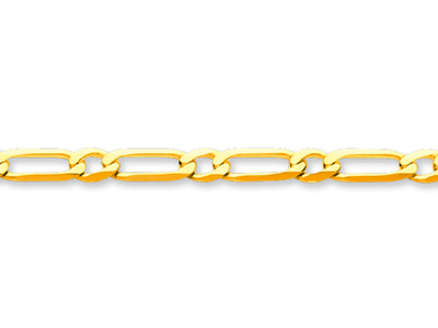 1/1 Ultraflach Wechselglieder 3,70 Mm, 55 Cm, Gelbgold 18k - Standard Bild - 2