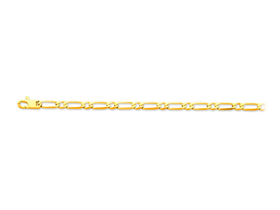 Armband Wechselglieder 1/1 Ultraflach 4,70 Mm, 21 Cm, 18k Gelbgold - Standard Bild - 1