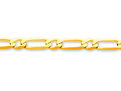 Armband Wechselglieder 1/1 Ultraflach 4,70 Mm, 21 Cm, 18k Gelbgold - Standard Bild - 2