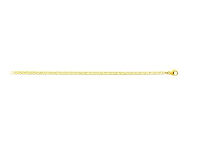 Kette Geschlagene Marine 2,40 Mm, 45 Cm, Gelbgold 18k - Standard Bild - 1