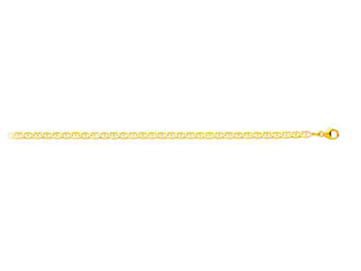 Armband Marine Battue 3 Mm, 21 Cm, 18 Karat Gelbgold - Standard Bild - 1