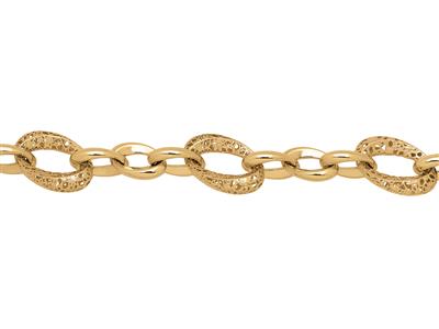 Arabesque-mesh-armband 9/17 Mm, 20 Cm, 18k Gelbgold - Standard Bild - 3