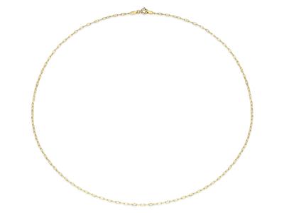 Forçat Marine Hohlmaschen-kette 1,70 Mm, 45 Cm, Gelbgold 18k - Standard Bild - 2