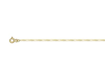 1/3 Ultraflache Wechselgliederkette, 1,6 Mm, 40 Cm, 18k Gelbgold - Standard Bild - 1