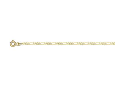 Wechselgeflechtkette 13 Ultraflach, 1,9 Mm, 45 Cm, Gelbgold 18k