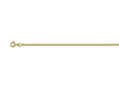 Singapur Fantasy Hohlmaschen-kette 2,7 Mm, 60 Cm, Gelbgold 18k