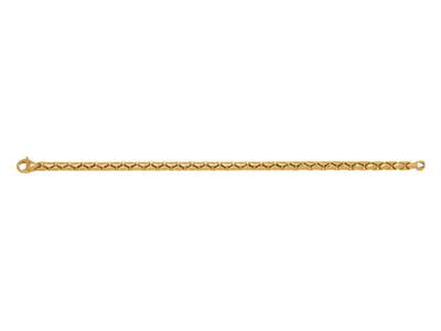 Armband Cobra 5 Mm, 19,5 Cm, 18k Gelbgold