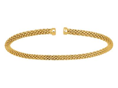 Armband Pop Corn Starr Offen 3,30 Mm, 58 X 45 Mm, Gelbgold 18k