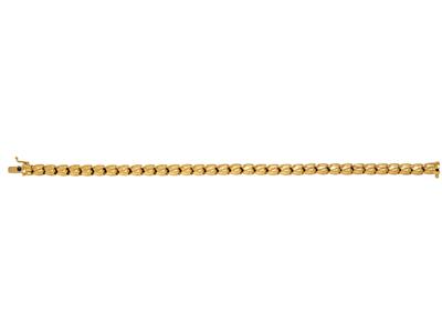 Armband Tulpe 5 Mm, 18,5 Cm, 18k Gelbgold - Standard Bild - 1