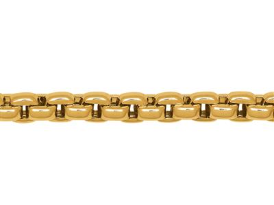 Armband Schale 5 Mm, 19 Cm, 18k Gelbgold - Standard Bild - 2