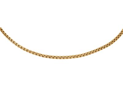 Halskette Coque 5 Mm, 45 Cm, Gelbgold 18k