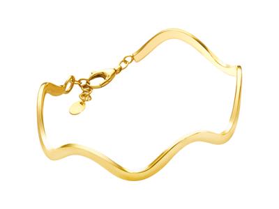 Armband Wellenring, 48 X 60 Mm, 18k Gelbgold - Standard Bild - 1