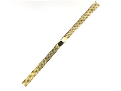Uhrenarmband Milanaise-mesh 10mm, Mit Abschlag, 18k Gelbgold 3n - Standard Bild - 1