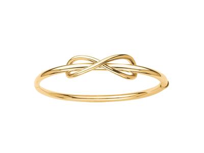 Armband Infinite Hollow Jonc, Innendurchmesser 60 Mm, 18k Gelbgold - Standard Bild - 1