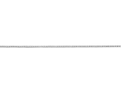Armband Diamantfluss 0,25ct, 17,5 Cm, 18k Weißgold - Standard Bild - 2