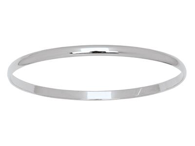 Armband Jonc Esclave Massif, 4 X 1,50 Mm, 60 Mm, 18k Weigold