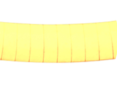 Halskette Omega Salbeiblatt 5 Mm, Reversibel, 42 Cm, Bicolor Gold 18k - Standard Bild - 2