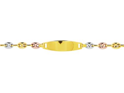 Baby-identität Kaffeebohnen 3,5 X 5 Mm, Tonnenplatte 21 X 6 Mm, 14 Cm, 3 Ors 18k - Standard Bild - 2