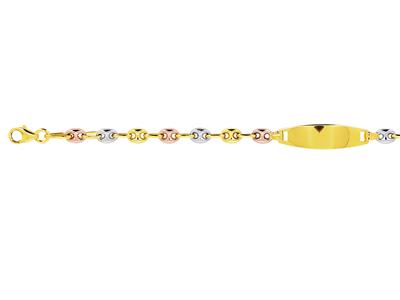 Baby-identität Kaffeebohnen 3,5 X 5 Mm, Tonnenplatte 21 X 6 Mm, 14 Cm, 3 Ors 18k - Standard Bild - 3