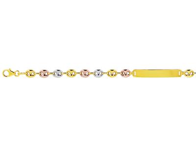 Junior Identity Kaffeebohnen 5 X 6,5 Mm, Rechteckige Platte 30 X 5 Mm, 18 Cm, 3 Ors 18k - Standard Bild - 3